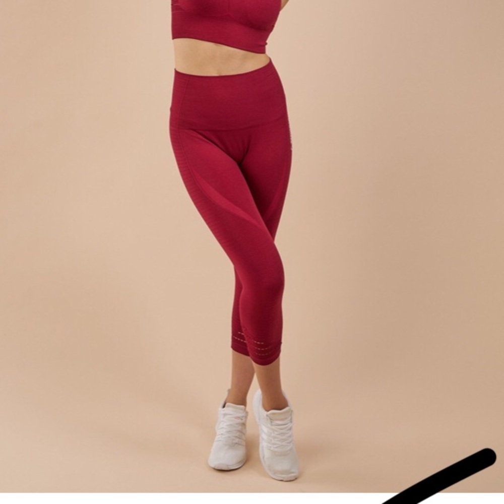 Gymshark seamless cropped leggings